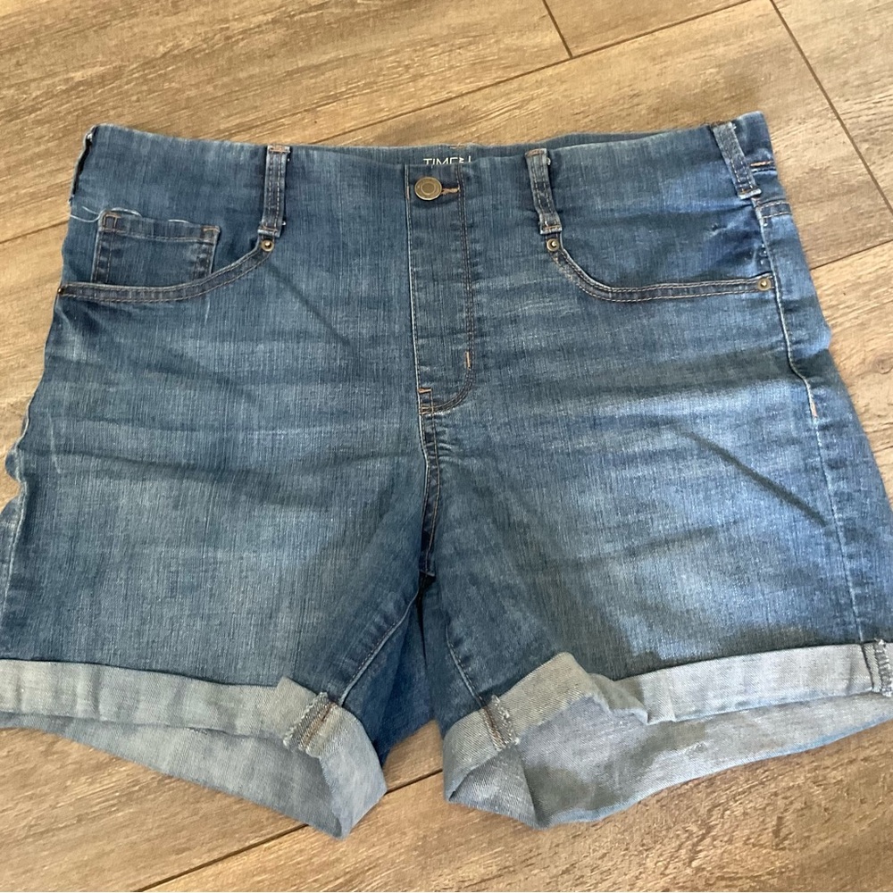 Time and Tru Classic Blue Denim Shorts, Women’s Size 6